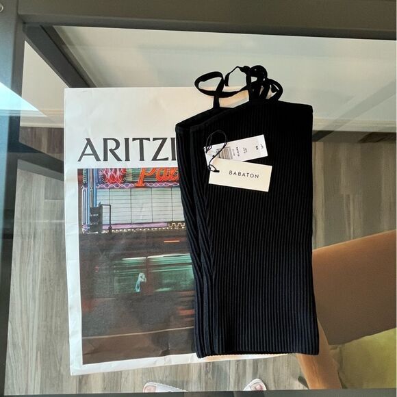 NWT Aritzia Babaton Alaska Sculpt Knit Tank - Picture 5 of 5